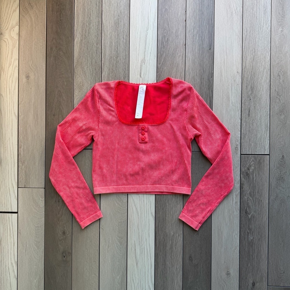 Fabletics Cable Knit Long Sleeve Women’s Top